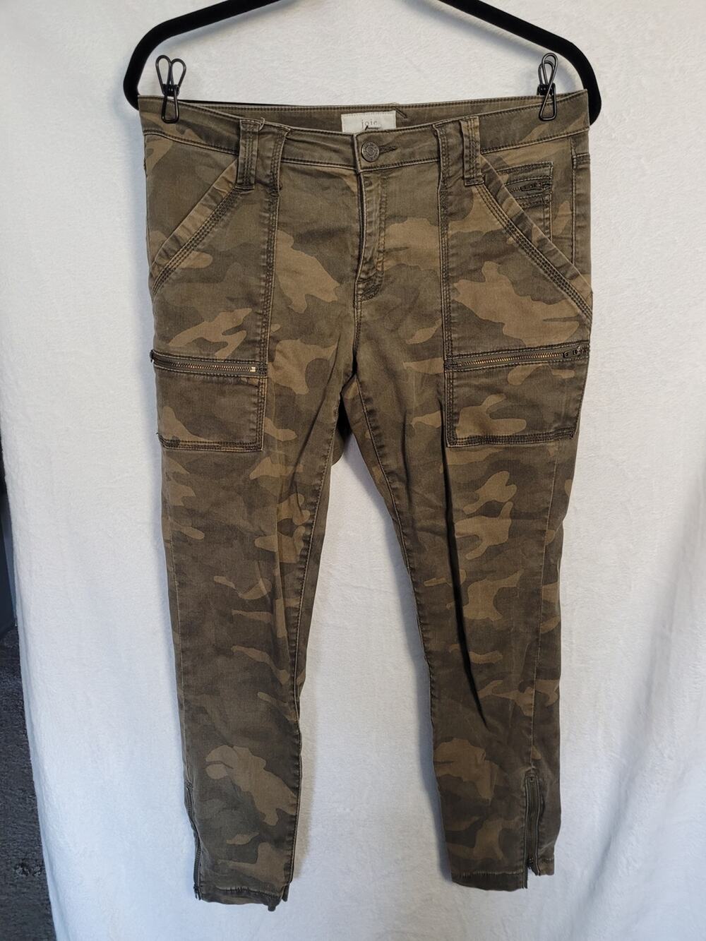 Joie Olive Camo Jeans